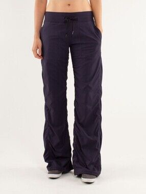 Lululemon Studio Pant II *Liner In Deep Purple Size 2